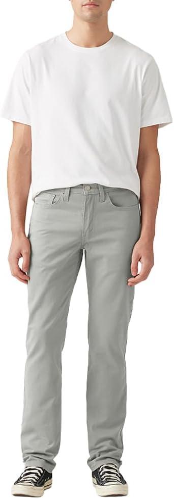 imageLevis Mens 514 Straight Fit Cut Jeans Also available in Big amp TallNew Navy Blazer Stretch