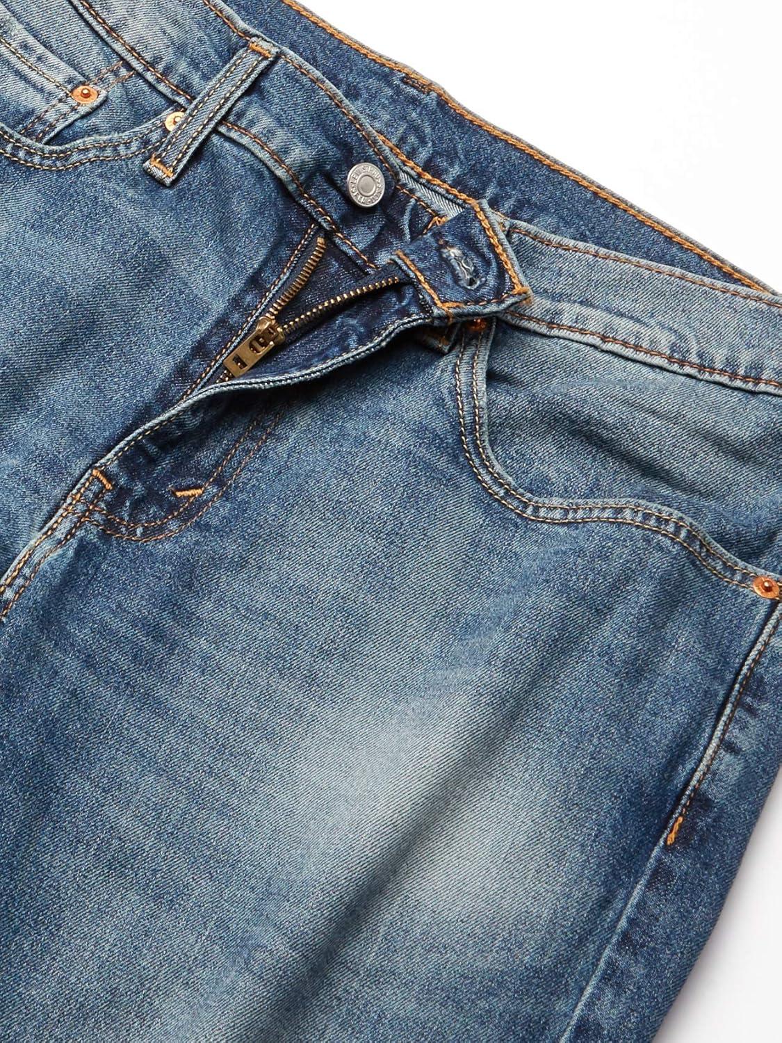 imageLevis Mens 514 Straight Fit Cut Jeans Also available in Big amp TallNew Walter Stretch