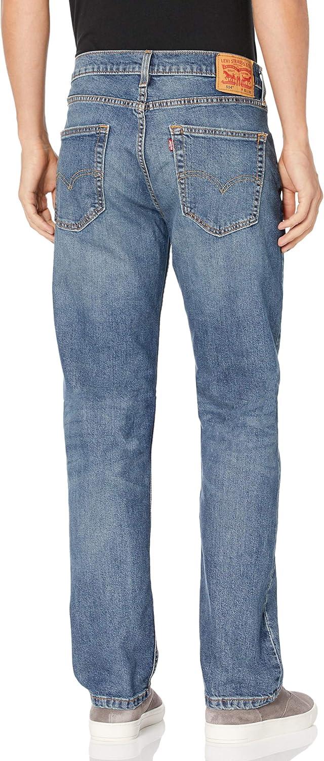 imageLevis Mens 514 Straight Fit Cut Jeans Also available in Big amp TallNew Walter Stretch