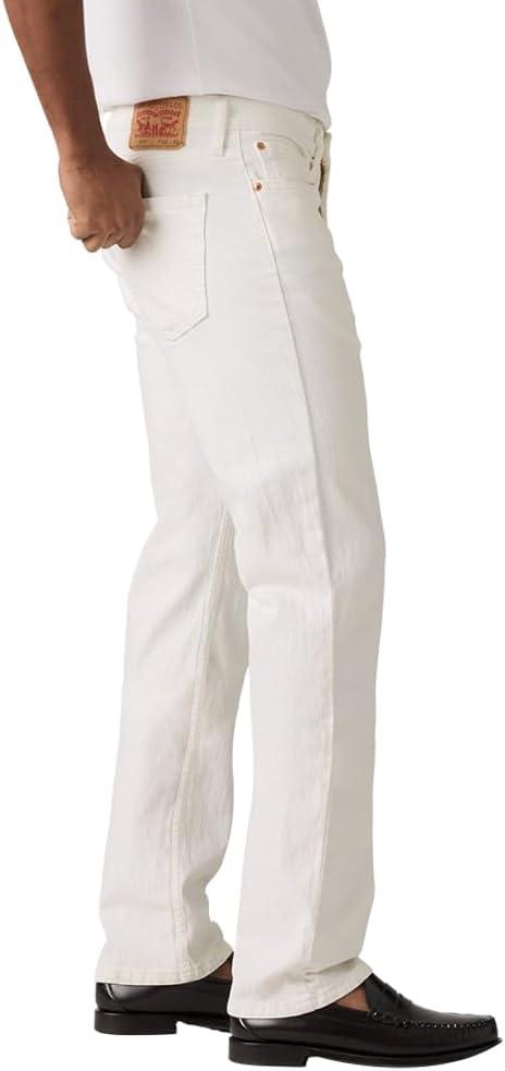 imageLevis Mens 514 Straight Fit Cut Jeans Also available in Big amp TallNew White River Rock Stretch
