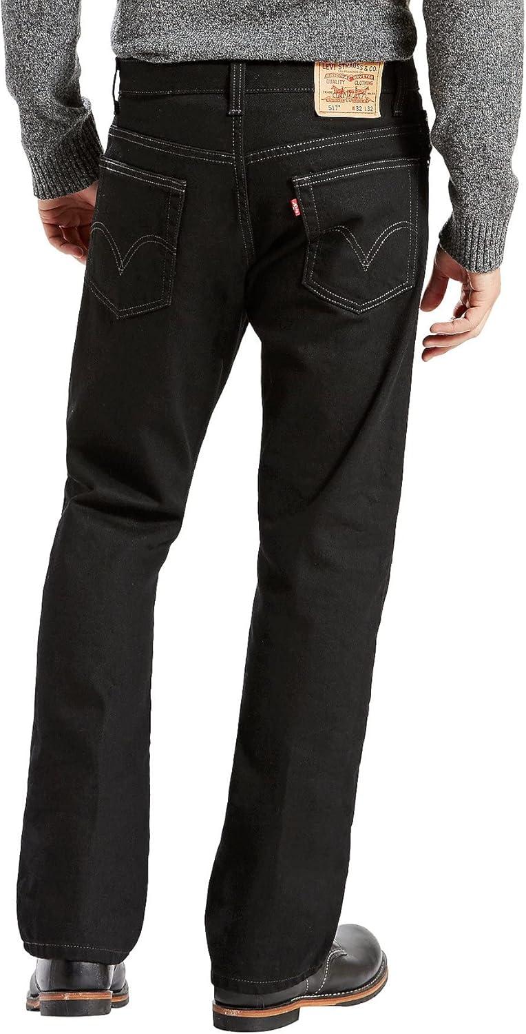 imageLevis Mens 517 Bootcut JeansBlack