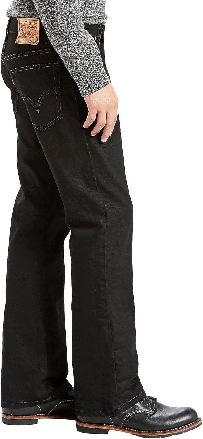 imageLevis Mens 517 Bootcut JeansBlack