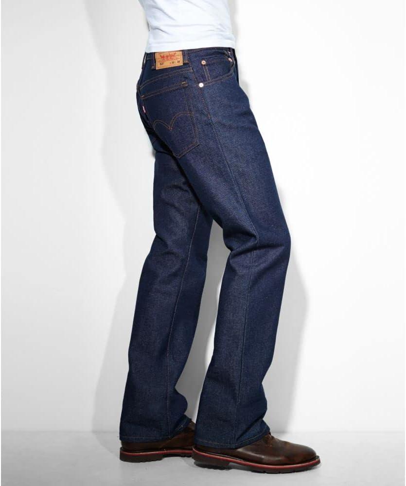imageLevis Mens 517 Bootcut JeansEsp Indigo