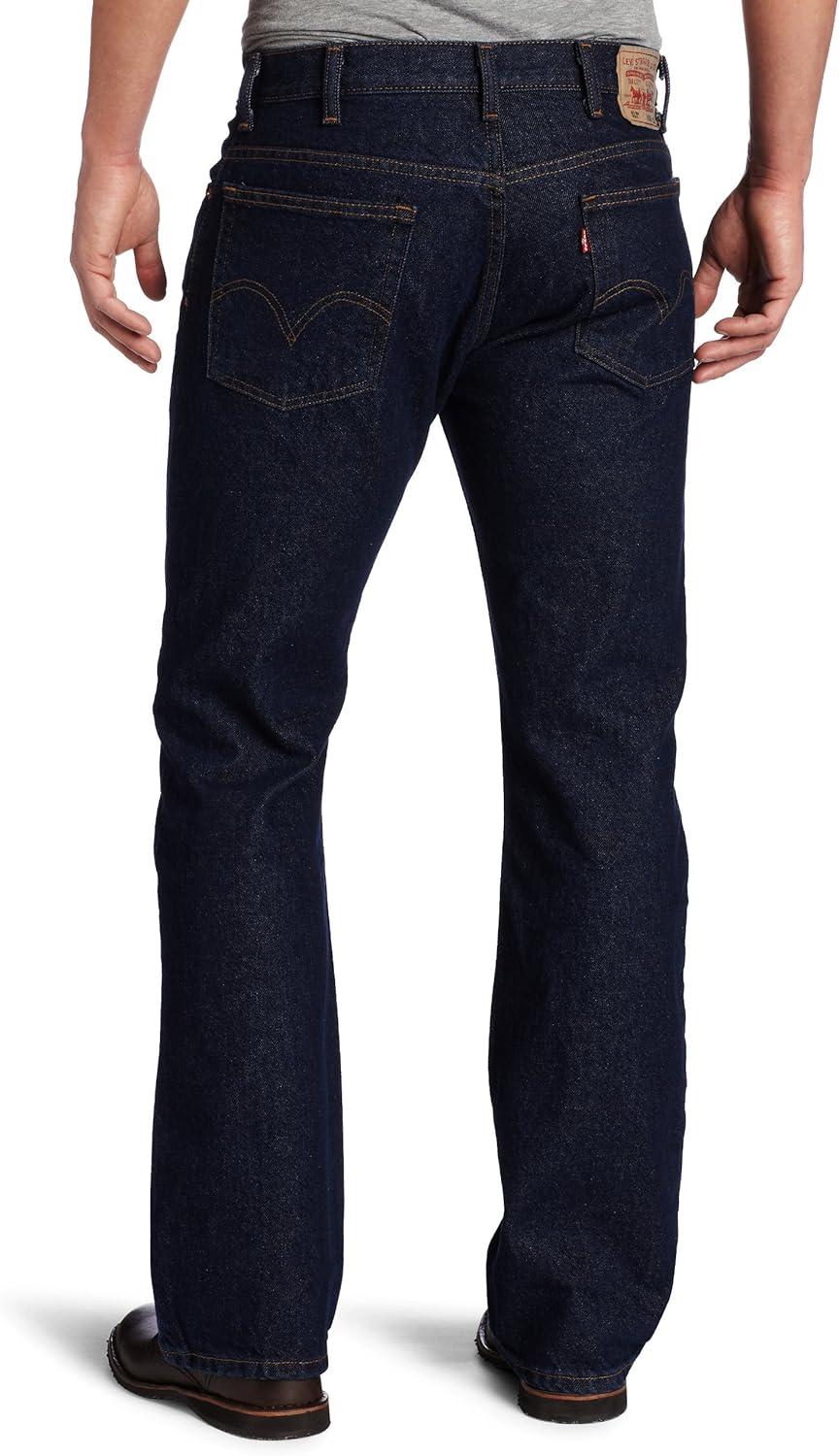 imageLevis Mens 517 Bootcut JeansRinse
