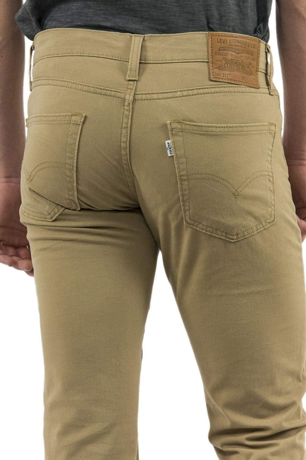 imageLevis Mens 559 Lined PantBeige Harvest Gold Raw