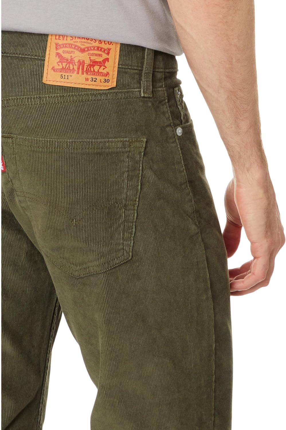 imageLevis Mens 559 Lined PantOlive Night
