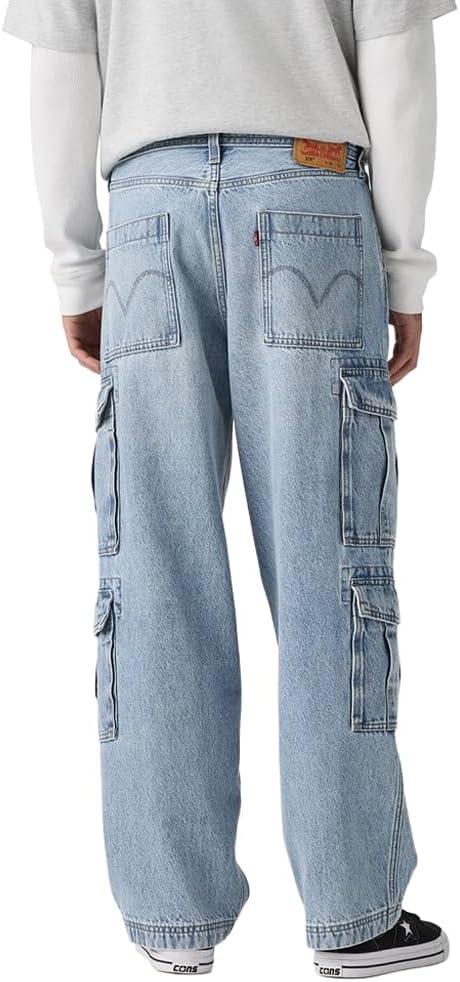 imageLevis Mens 578 Baggy Cargo JeansNew Joyful Clouds Nonstretch