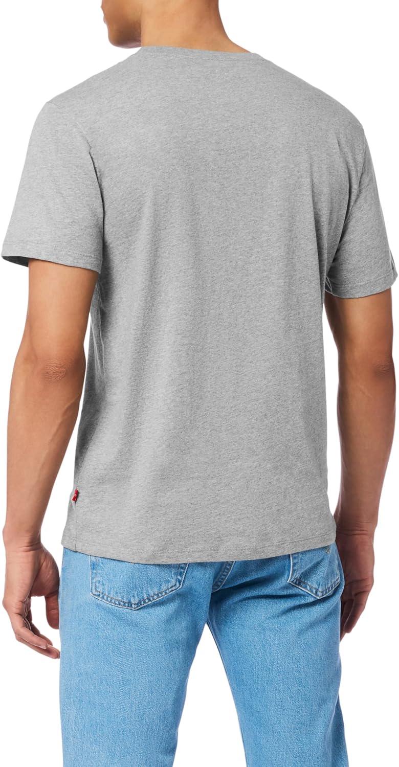 imageLevis Mens 6Pack Basic Crew Neck TShirt Soft Cotton TagFree Breathable ComfortBlackWhiteGrey Combo