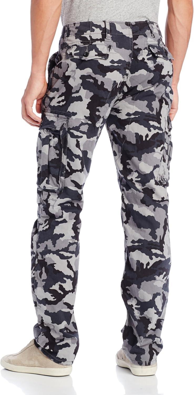 imageLevis Mens Ace Cargo PantBlack Gridley Camo