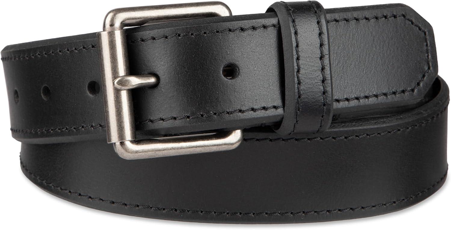 imageLevis Mens Casual Leather Belt Classic Strap for Jeans amp Everyday WearBlack