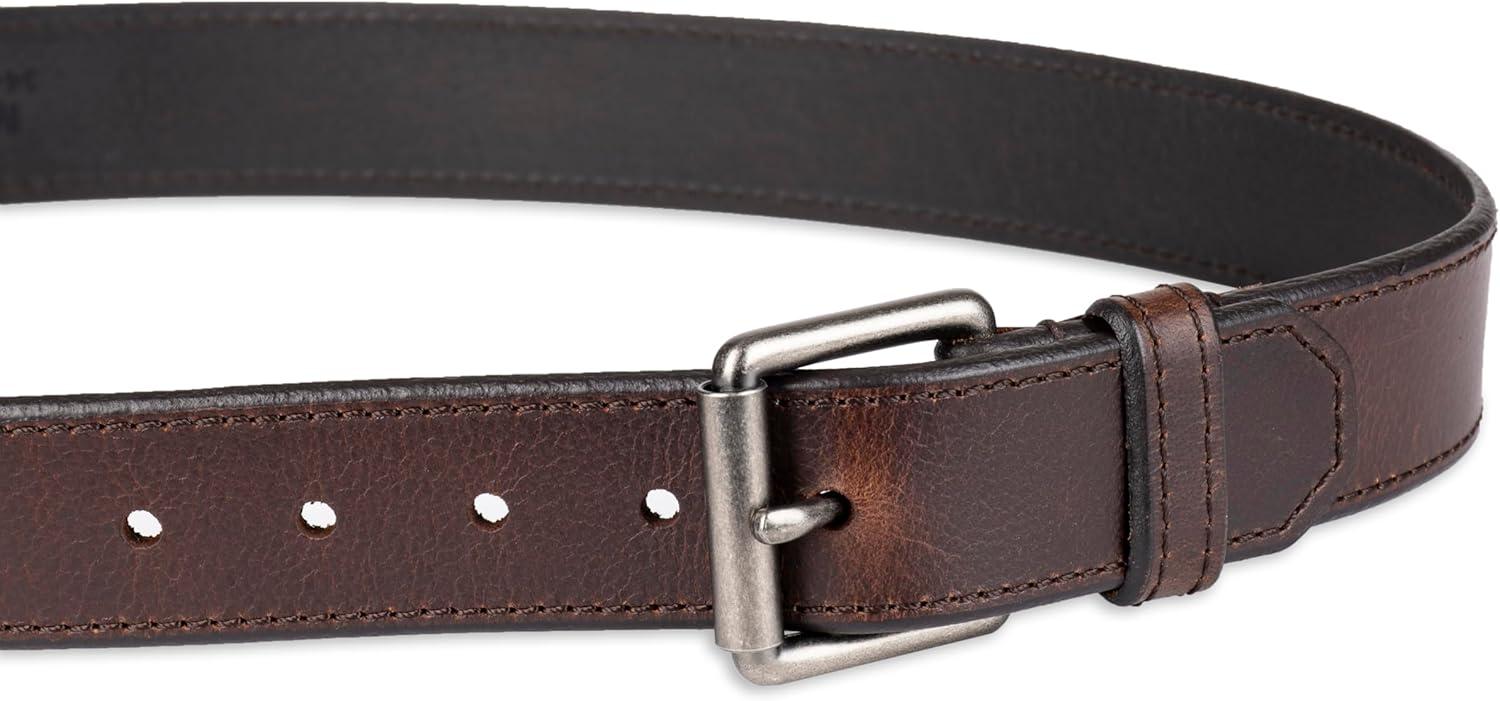 imageLevis Mens Casual Leather Belt Classic Strap for Jeans amp Everyday WearBrown