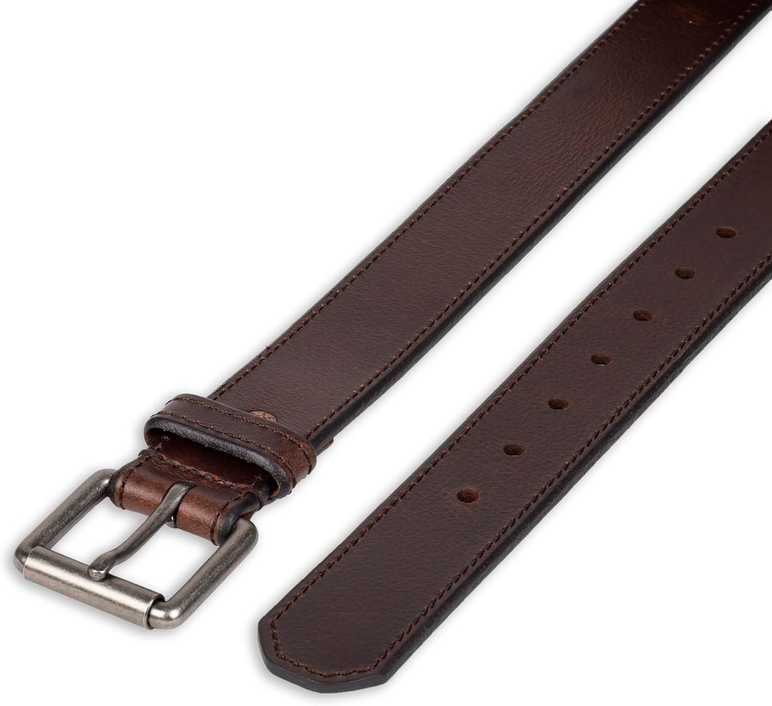 imageLevis Mens Casual Leather Belt Classic Strap for Jeans amp Everyday WearBrown