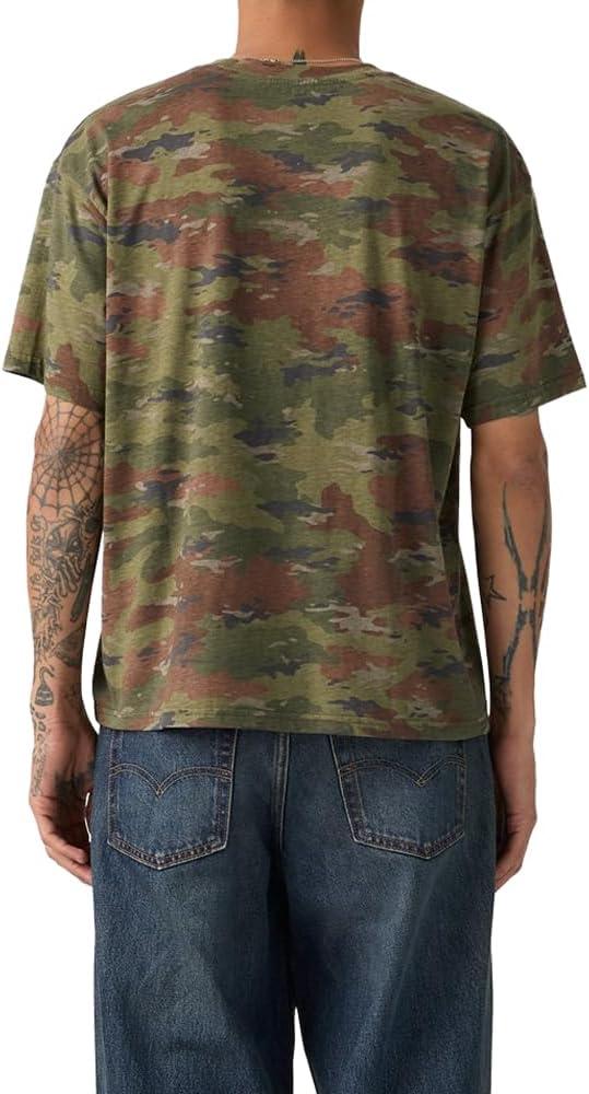 imageLevis Mens Classic Boxy Short Sleeve TeeNew Ombre Camo Multi Camo