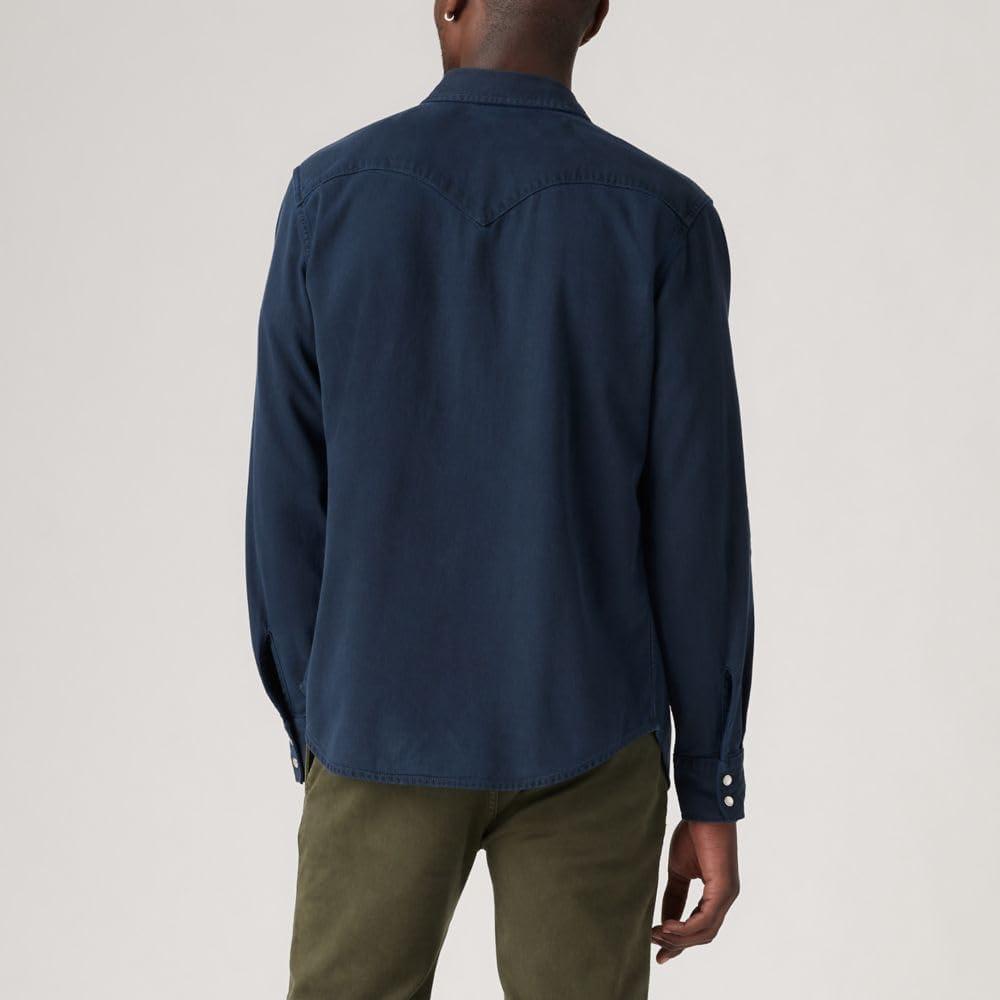 imageLevis Mens Classic Western Shirt Also Available in Big amp TallNew Hudson Denim Overdye