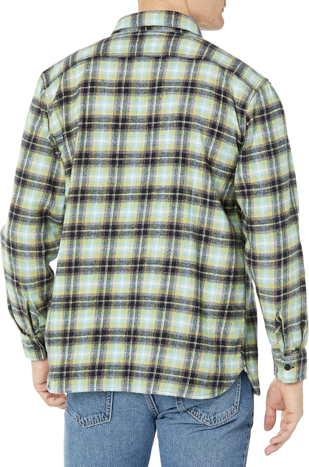 imageLevis Mens Classic Worker Long Sleeve ShirtWarm Olive