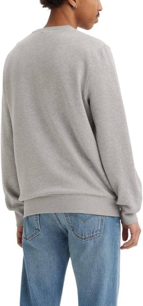 imageLevis Mens Crewneck SweatshirtsMid Tone Grey Heather