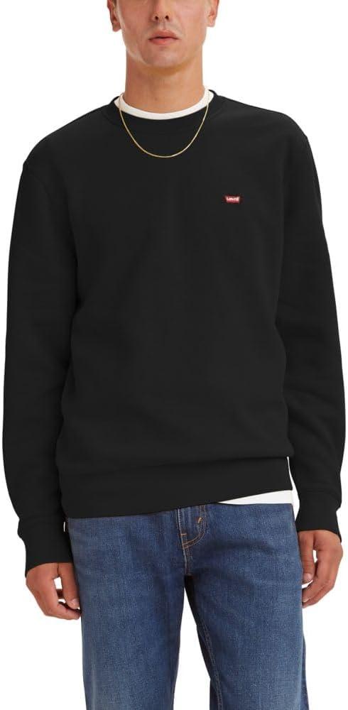 imageLevis Mens Crewneck SweatshirtsMineral Black