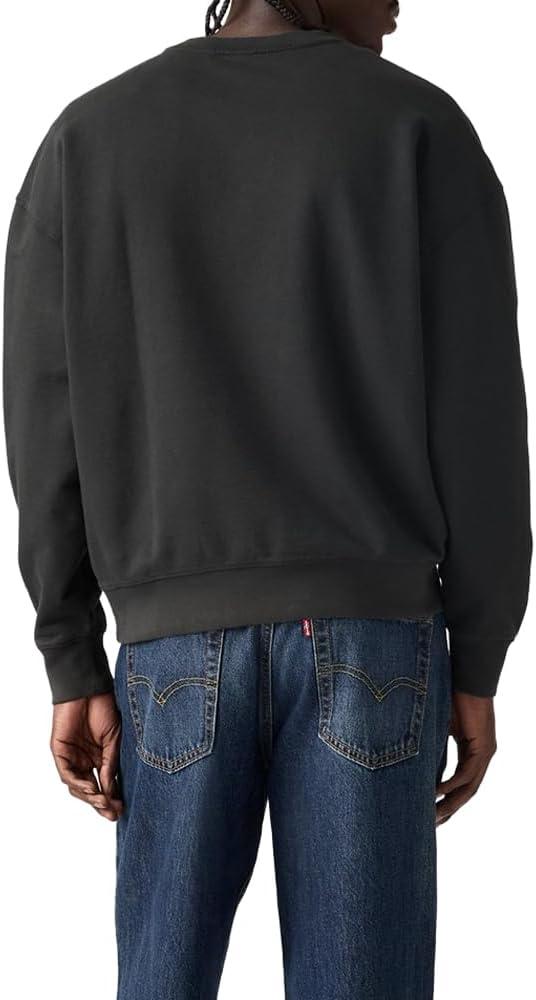 imageLevis Mens Delany Crewneck SweatshirtNew Jet Black