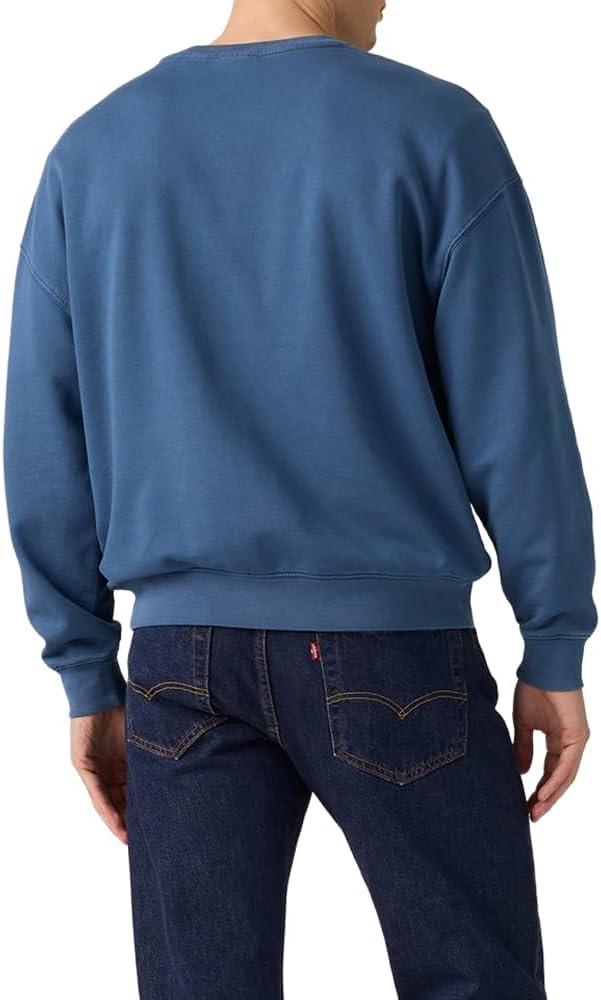 imageLevis Mens Delany Crewneck SweatshirtNew Sunshine Blue