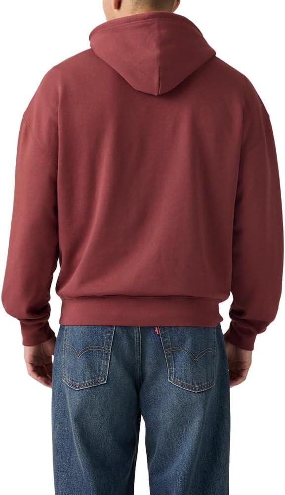 imageLevis Mens Graphic Boxy HoodieNew Gothic Red