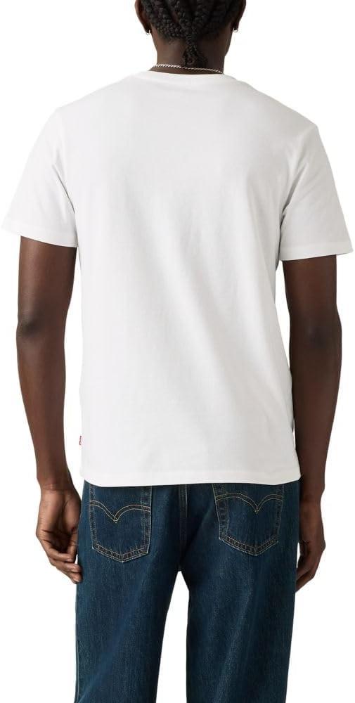 imageLevis Mens Graphic Tee Also Available in Big amp TallBatwing White