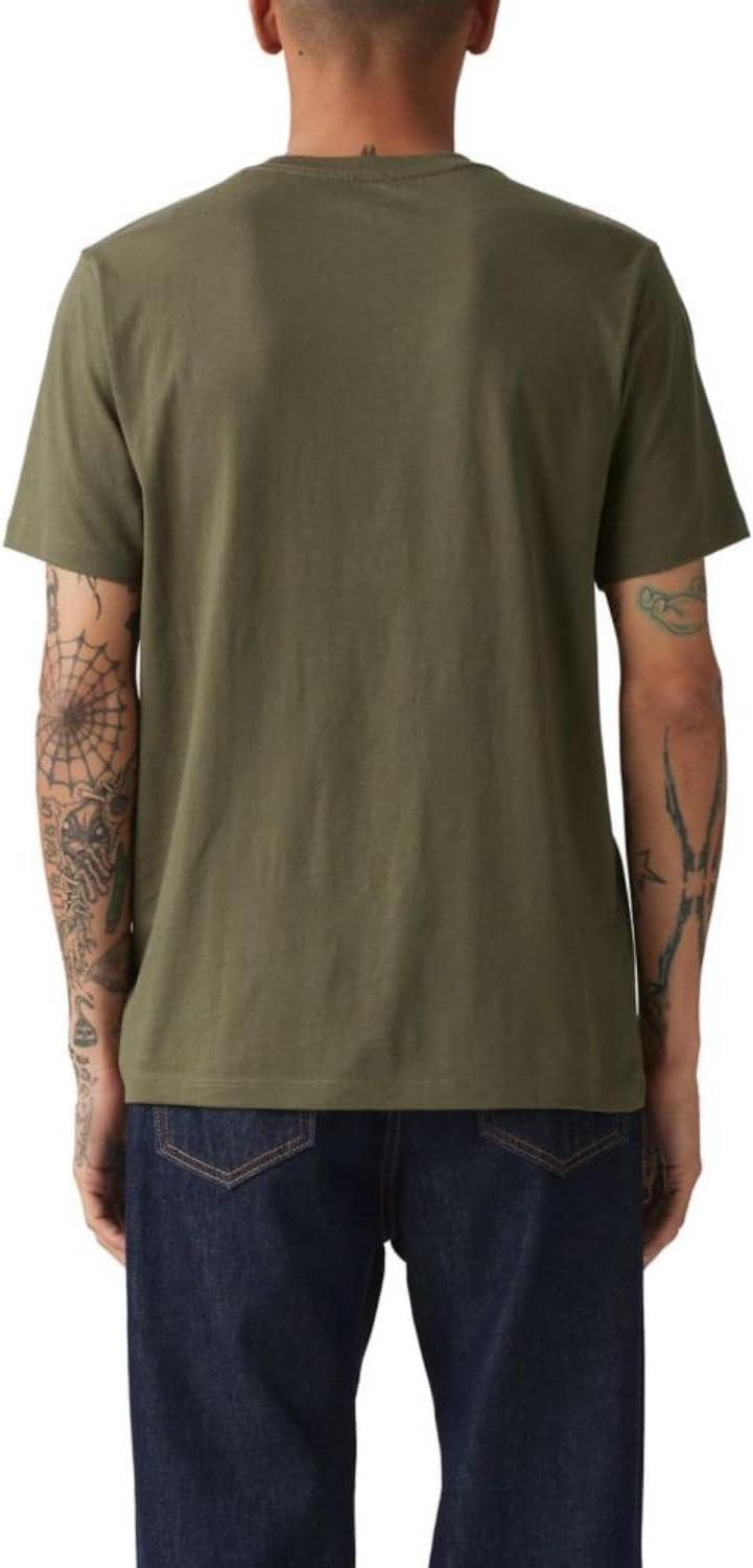 imageLevis Mens Graphic Tee Also Available in Big amp TallNew Collegiate Logo Olive Night