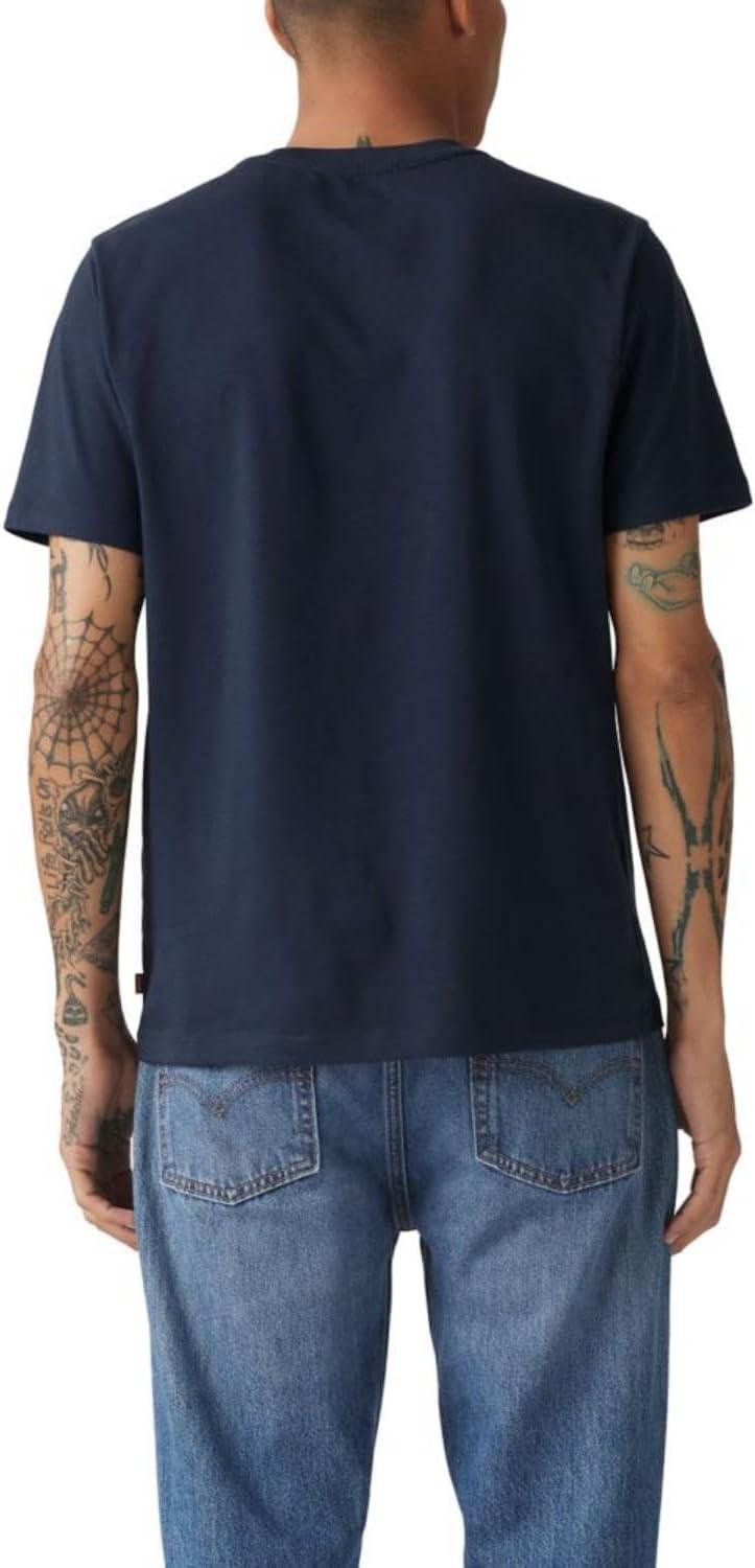 imageLevis Mens Graphic Tee Also Available in Big amp TallNew Logo Navy Blazer