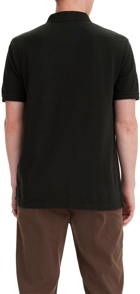 imageLevis Mens Housemark PoloMineral Black