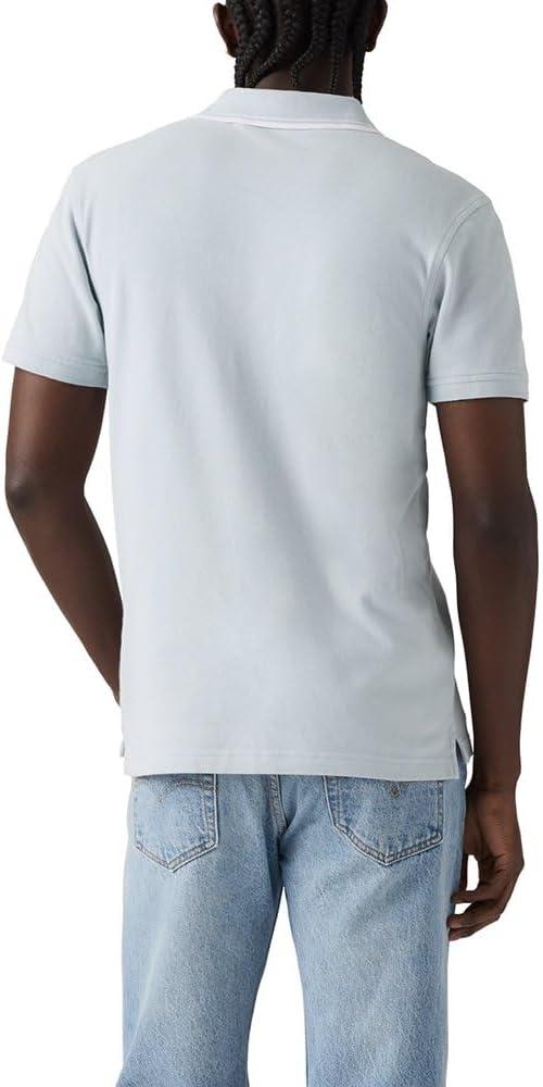 imageLevis Mens Housemark PoloNew Wood Tipping Stripe Niagara Mist