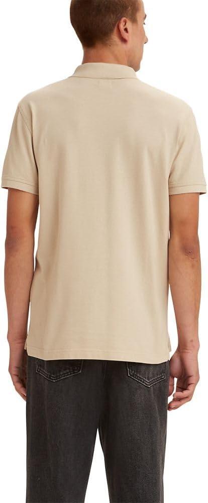 imageLevis Mens Housemark PoloSahara Khaki Pique