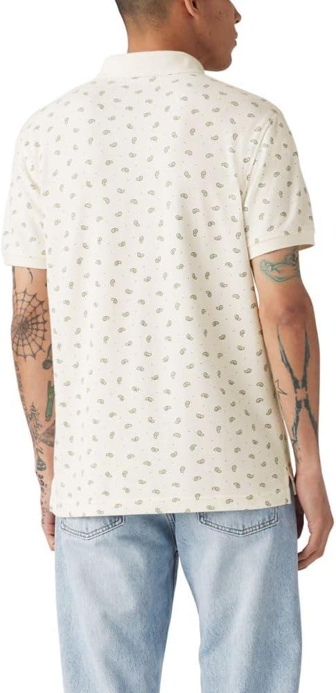 imageLevis Mens Housemark PoloSloane Paisley Egret