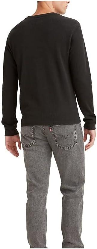 imageLevis Mens Long Sleeve Relaxed Thermal ShirtMineral Black