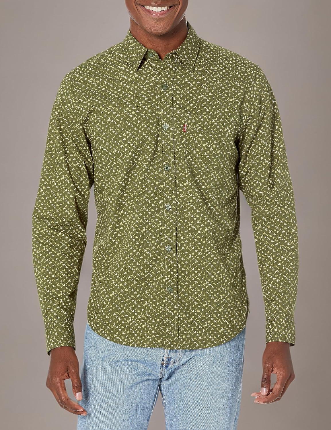 imageLevis Mens OverallFrancis Floral Meteorite