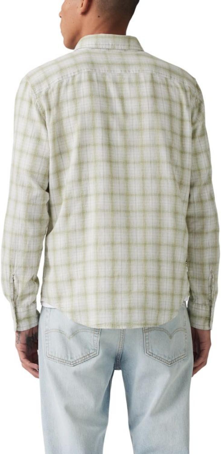 imageLevis Mens OverallLeon Plaid Bright White