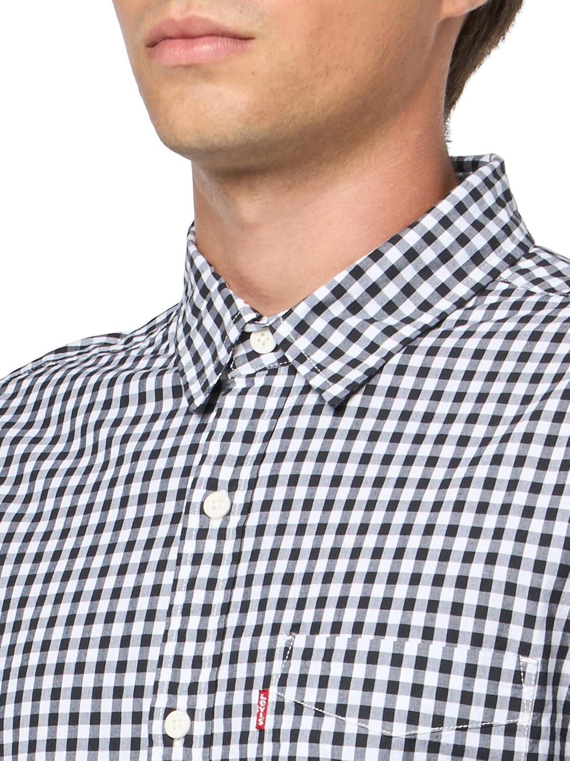 imageLevis Mens OverallNew Susannah Plaid Jet Black