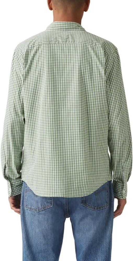 imageLevis Mens OverallNew Weston Gingham Vineyard Green