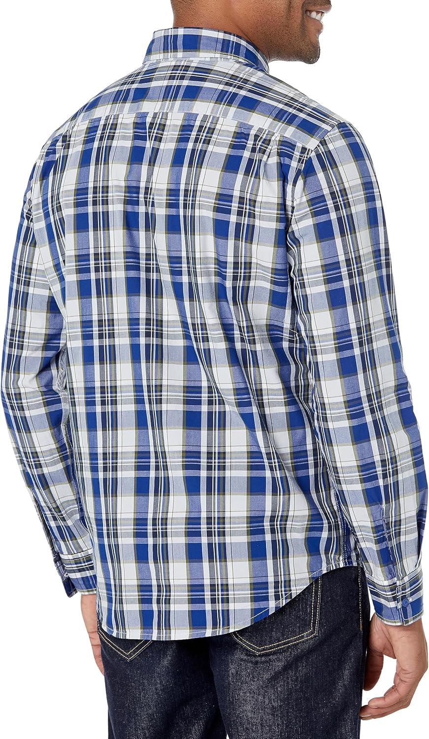 imageLevis Mens OverallPeter Plaid Arctic Ice