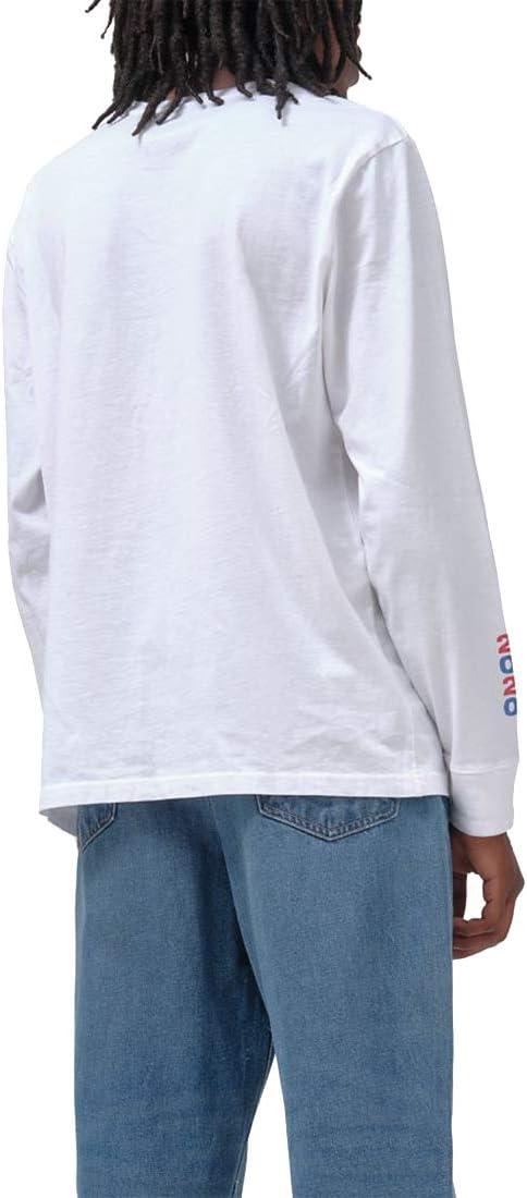 imageLevis Mens Relaxed Graphic Long Sleeve TShirtWhite