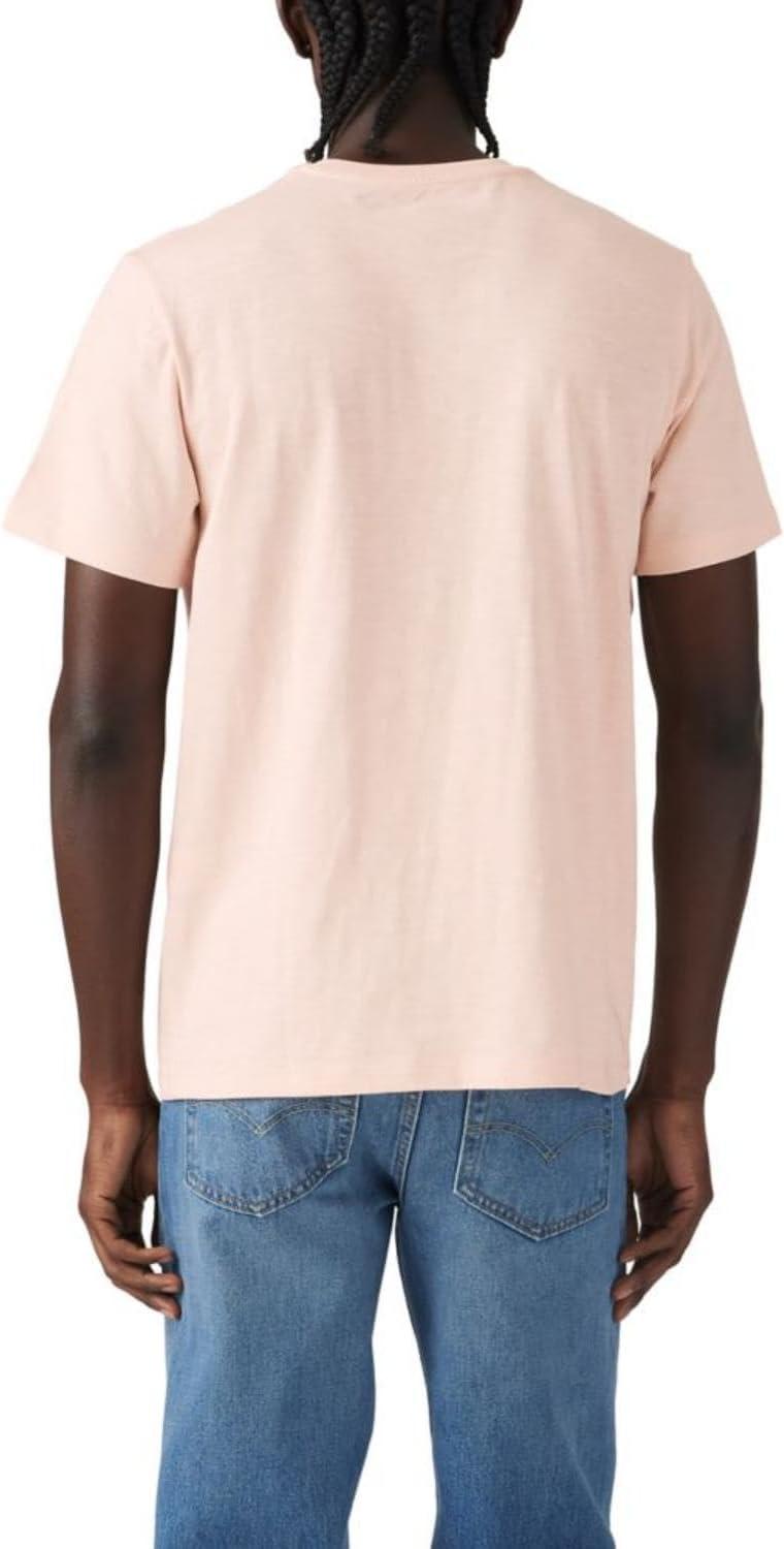 imageLevis Mens Short Sleeve Classic Pocket Tee Available in BigNew Pale Dogwood Jersey
