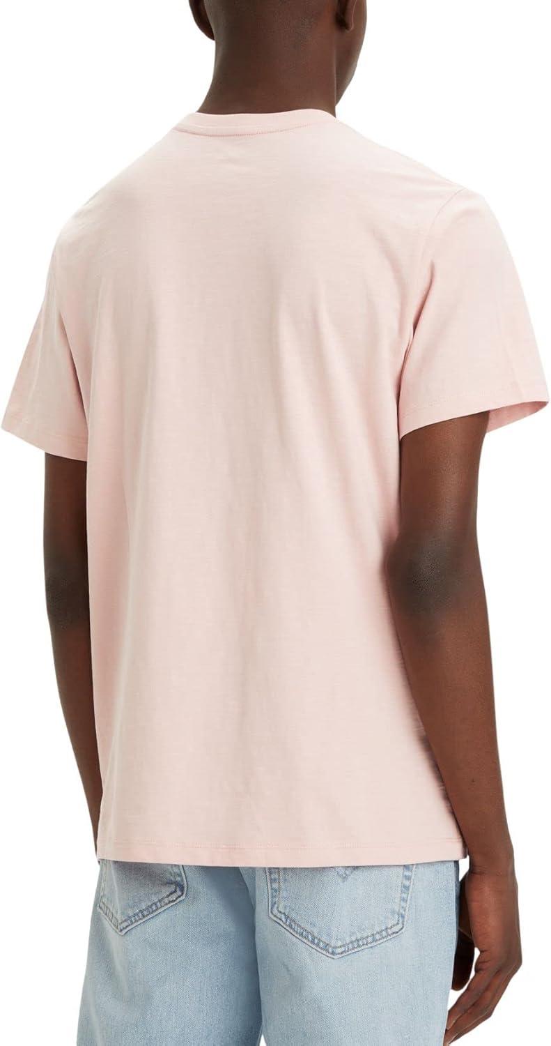 imageLevis Mens Short Sleeve Classic Pocket Tee Available in BigNew Peachskin