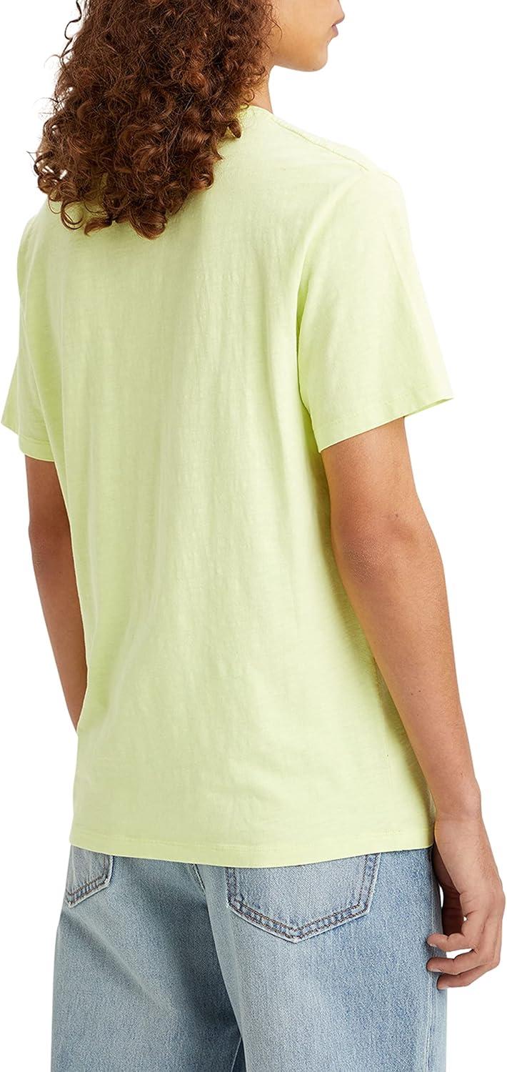 imageLevis Mens Short Sleeve Classic Pocket Tee Available in BigNew Sunny Lime