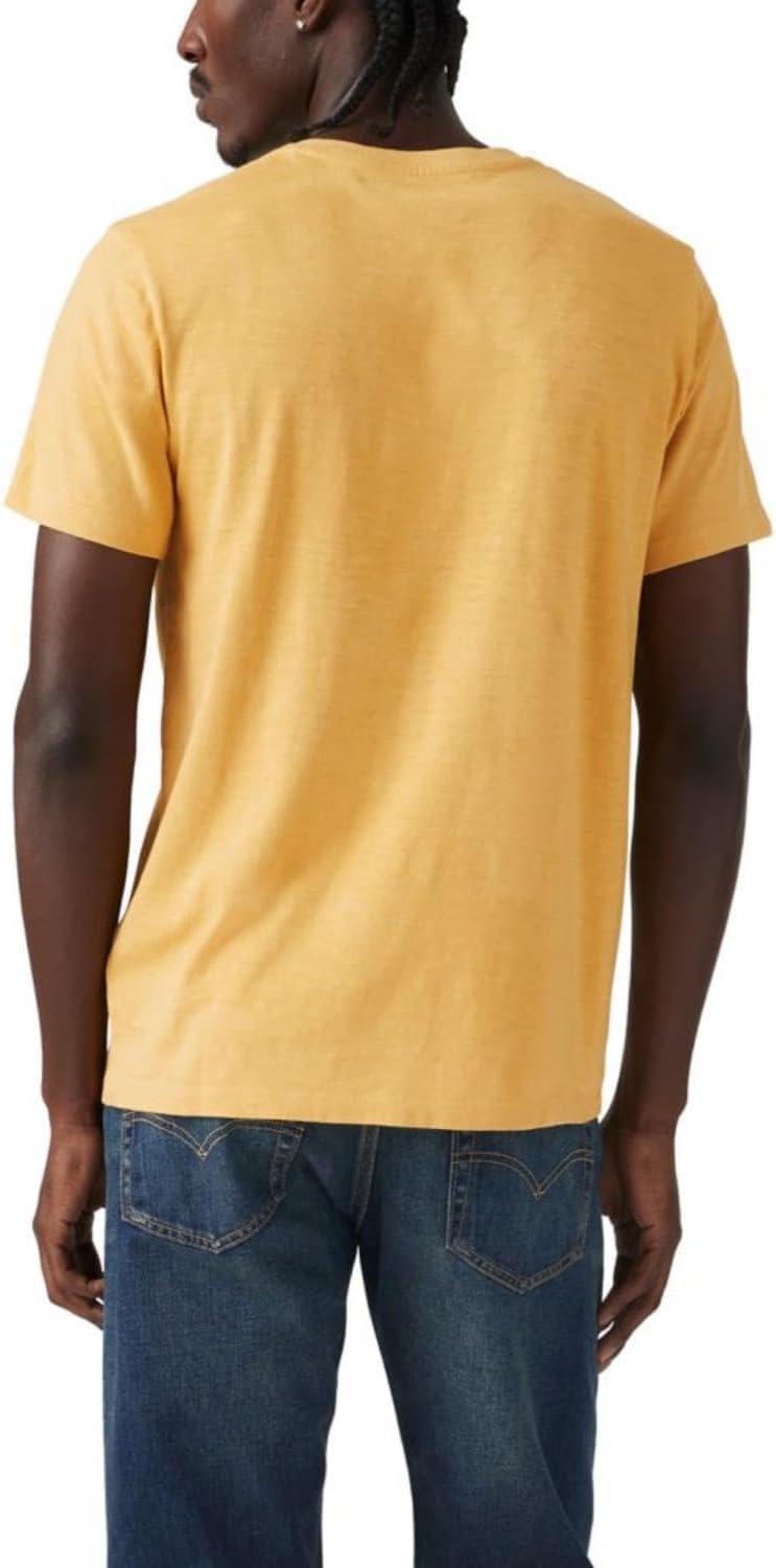 imageLevis Mens Short Sleeve Classic Pocket Tee Available in BigOchre Jersey