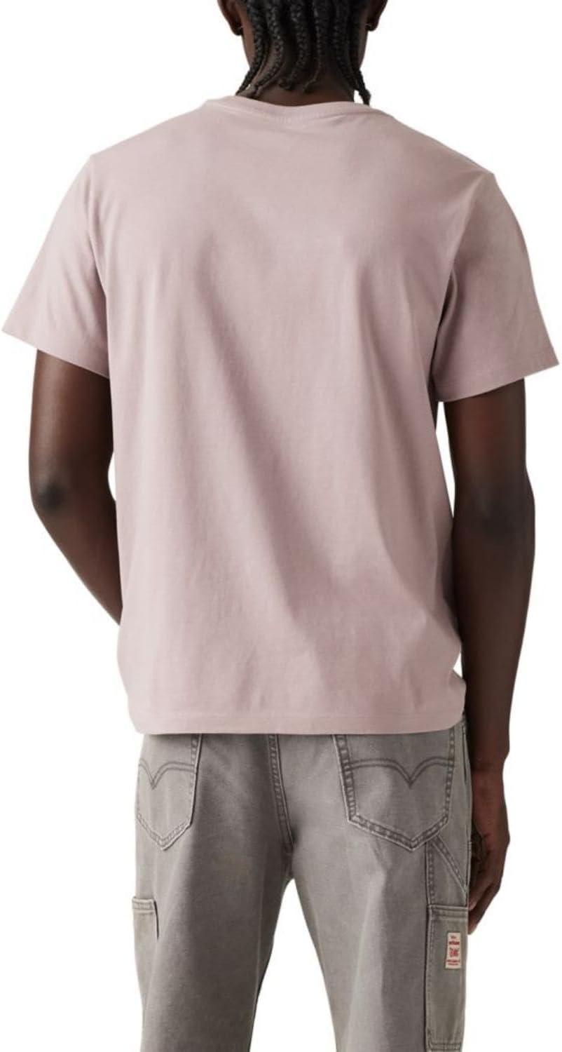 imageLevis Mens Short Sleeve Classic Pocket Tee Available in BigPurple Dove Jersey