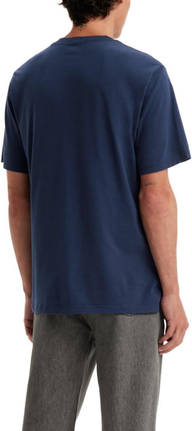 imageLevis Mens Short Sleeve Henley TeeNaval Academy