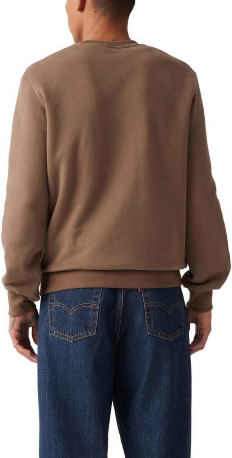 imageLevis Mens Standard Graphic CrewneckNew Archival Crew Rain Drum