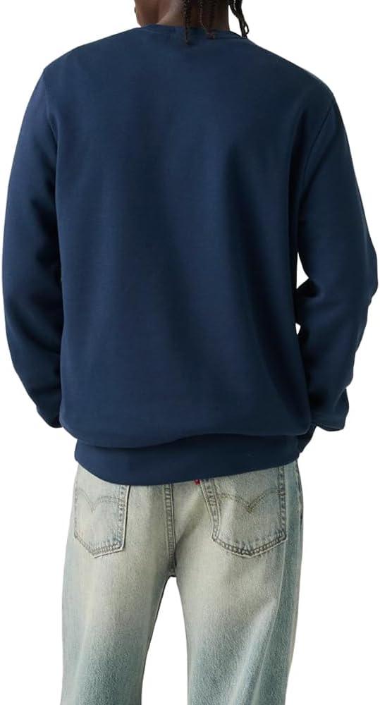 imageLevis Mens Standard Graphic CrewneckNew Dress Blues
