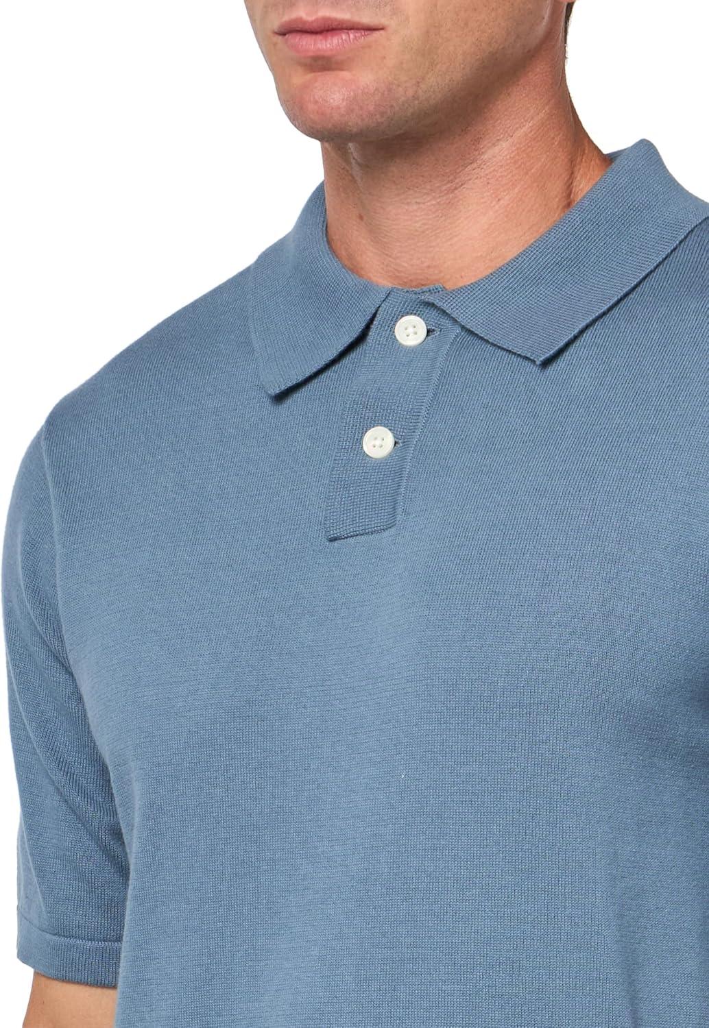 imageLevis Mens Sweater PoloSteam Blue