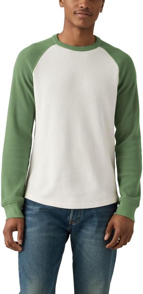 imageLevis Mens Thermal Raglan CrewneckLaurel Wreath