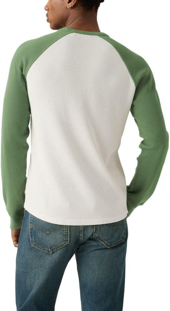 imageLevis Mens Thermal Raglan CrewneckLaurel Wreath