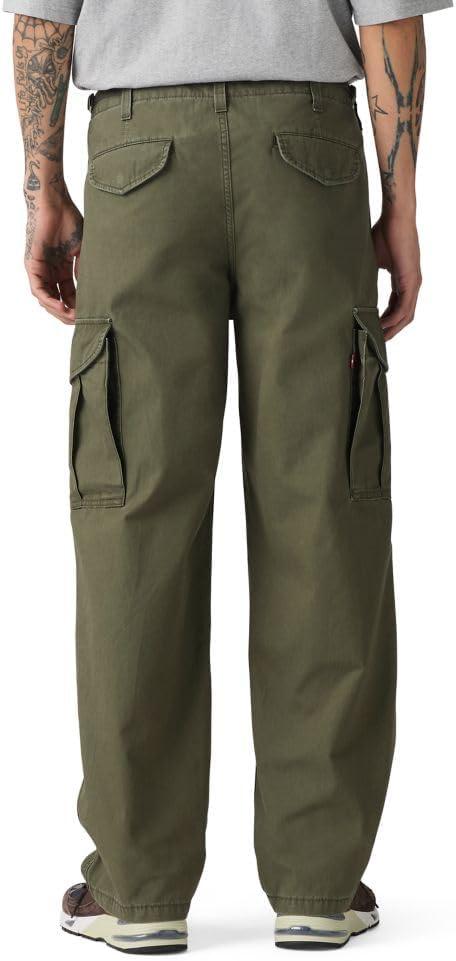 imageLevis Mens XX Baggy Cargo PantForest Night Canvas Non Stretch